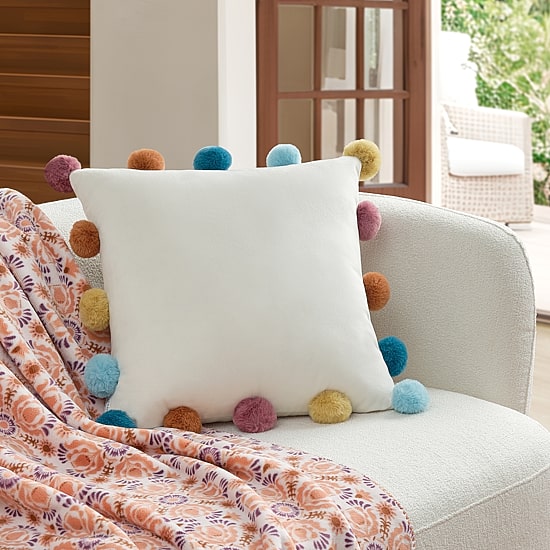 Jenny Martinez Caitlyn 20x20 Square Throw Pillow