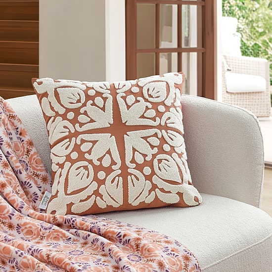 Jenny Martinez Niki 20x20 Square Throw Pillow