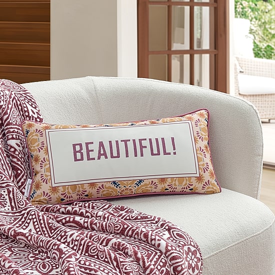 Jenny Martinez Beautiful 12x24 Lumbar Pillow