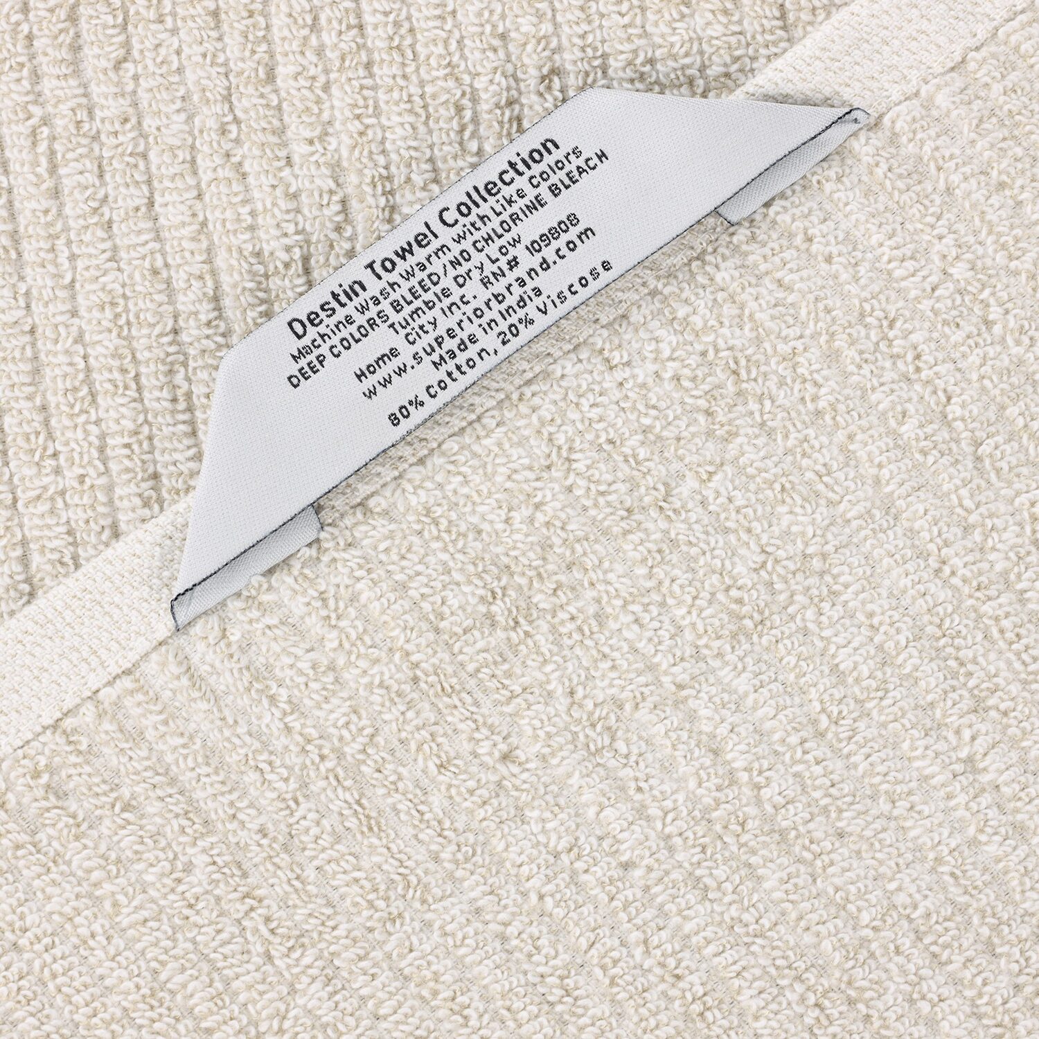 SUPERIOR® Destin Collection 12-pc. Quick Dry Washcloth