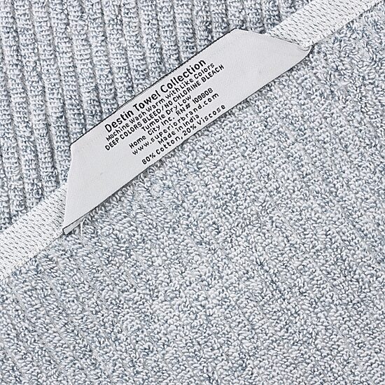 SUPERIOR® Destin Collection 8-pc. Quick Dry Solid Bath Towel Set