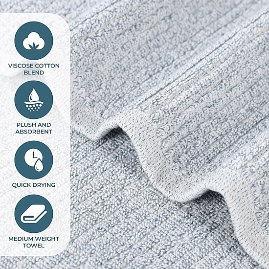 SUPERIOR® Destin Collection 2-pc. Quick Dry Bath Towel