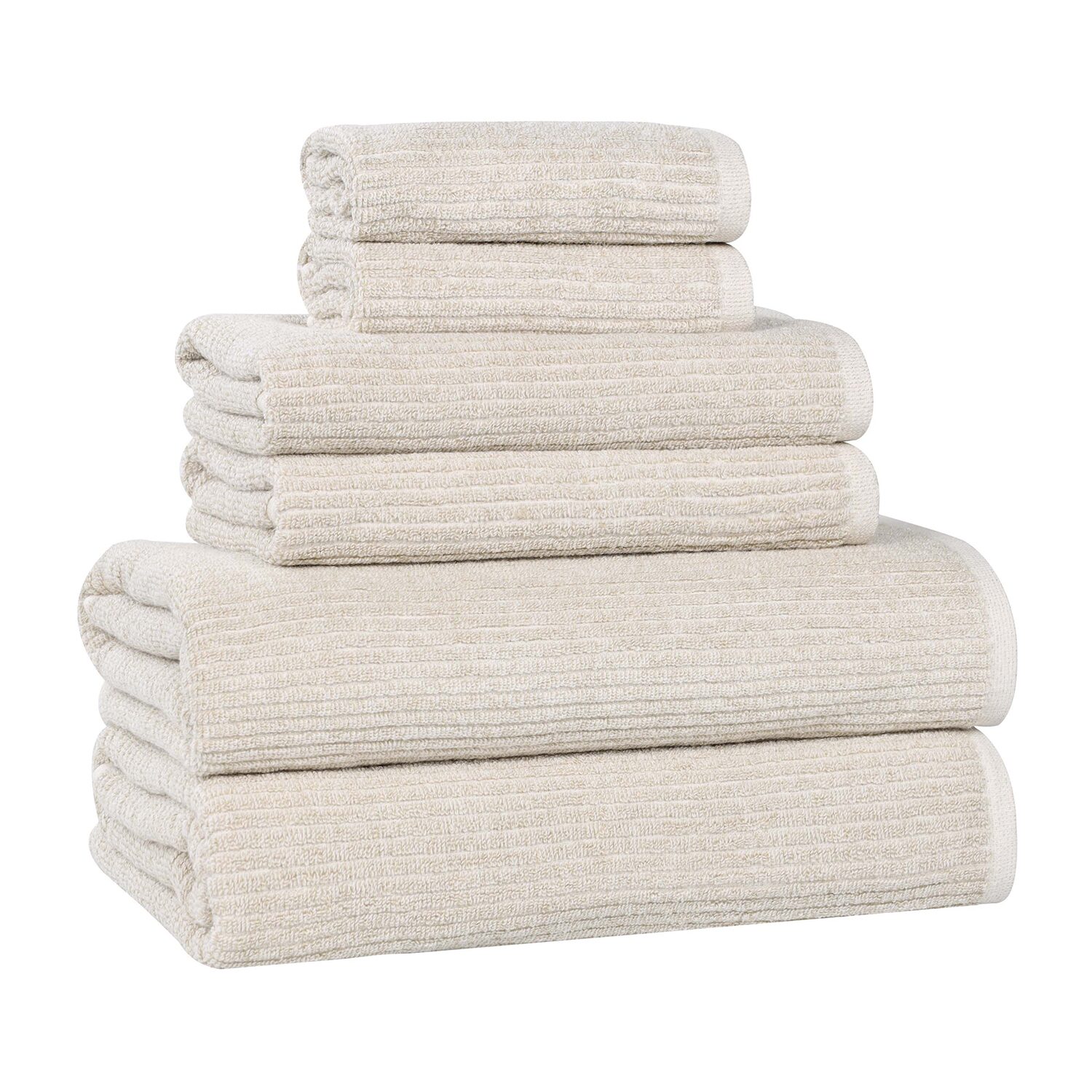 SUPERIOR® Destin Collection 6-pc. Quick Dry Bath Towel Set