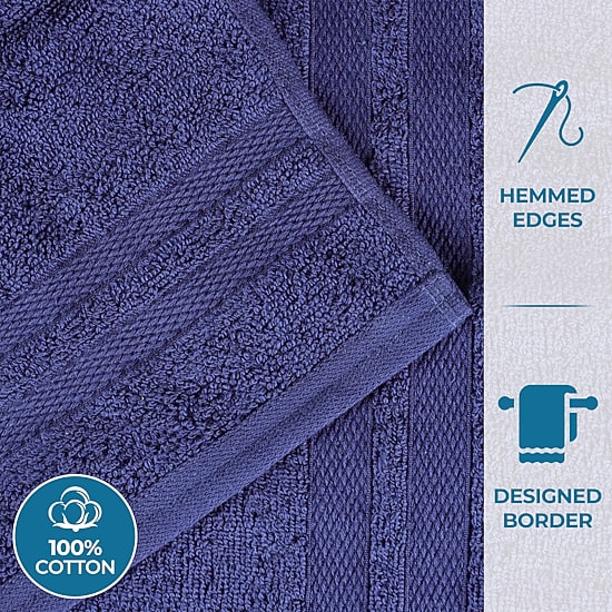 SUPERIOR® Ultra Soft 2-Pc Cotton Bath Sheet Set 2-pc. Bath Sheet