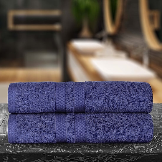 SUPERIOR® Ultra Soft 2-Pc Cotton Bath Sheet Set 2-pc. Bath Sheet