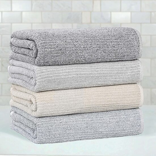 SUPERIOR® Destin Collection 9-pc. Quick Dry Chevron Bath Towel Set