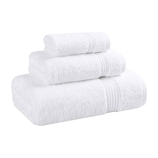 SUPERIOR® Heritage Collection | Luxury Egyptian Cotton 3-pc. Quick Dry Solid Bath Towel Set
