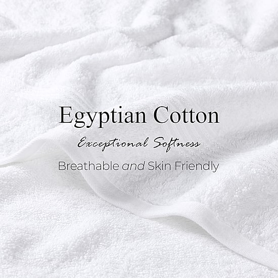 SUPERIOR® Heritage Collection | Luxury Egyptian Cotton 3-pc. Quick Dry Solid Bath Towel Set