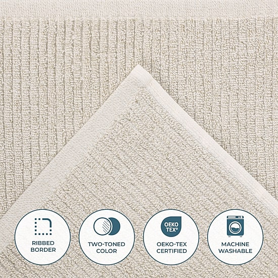 SUPERIOR® Destin Collection 6-pc. Geometric Hand Towel