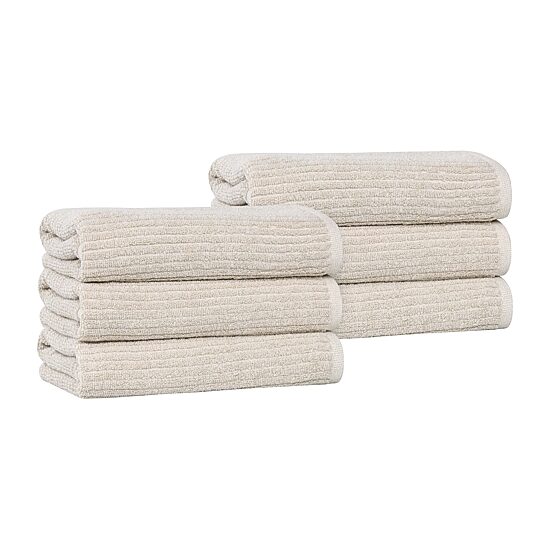 SUPERIOR® Destin Collection 6-pc. Geometric Hand Towel
