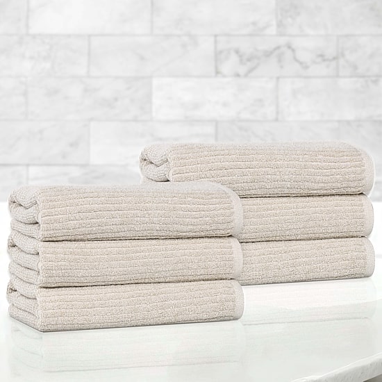 SUPERIOR® Destin Collection 6-pc. Geometric Hand Towel