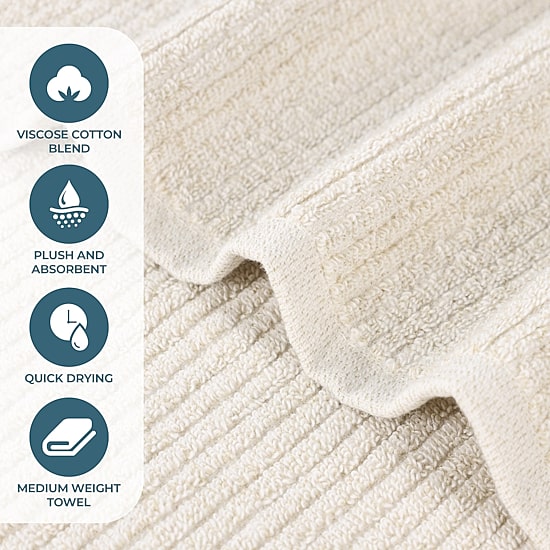 SUPERIOR® Destin Collection 6-pc. Geometric Hand Towel