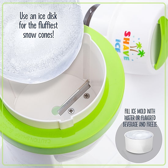 Nostalgia ESHVICE2HSI Electric Shave Ice & Snow Cone Maker