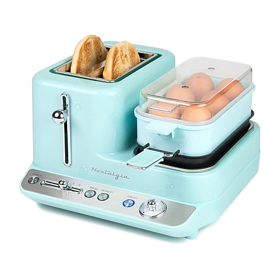 Nostalgia CLBS3AQ Retro 3-in-1 Breakfast Station