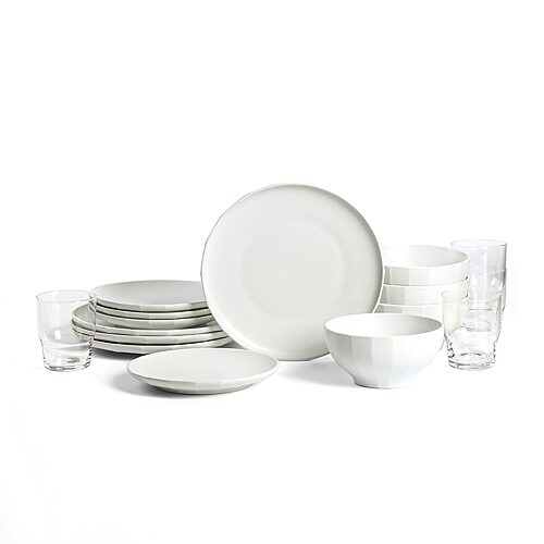 Stone Lain Rio 16-pc. Stoneware Dinnerware Set In Sand