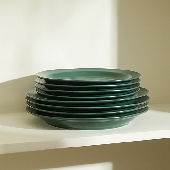 Stone + Lain Orbit 12-pc. Stoneware Dinnerware Set