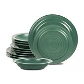 Stone + Lain Orbit 12-pc. Stoneware Dinnerware Set