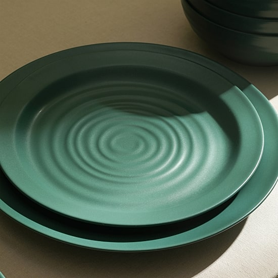Stone + Lain Orbit 12-pc. Stoneware Dinnerware Set