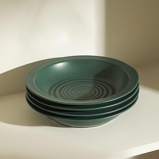Stone + Lain Orbit 12-pc. Stoneware Dinnerware Set