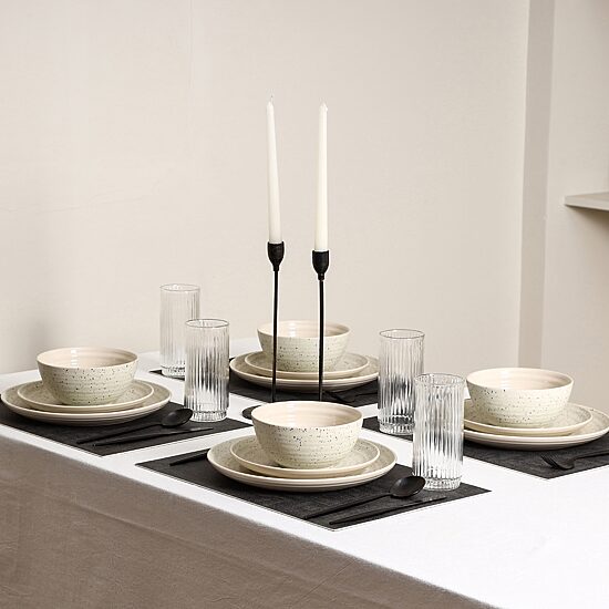 Stone + Lain Dua 4-pc. Stoneware Dinnerware Set