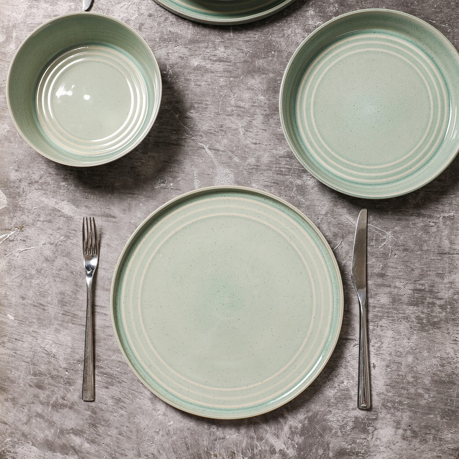 Stone + Lain Claire 4-pc. Stoneware Dinner Plate