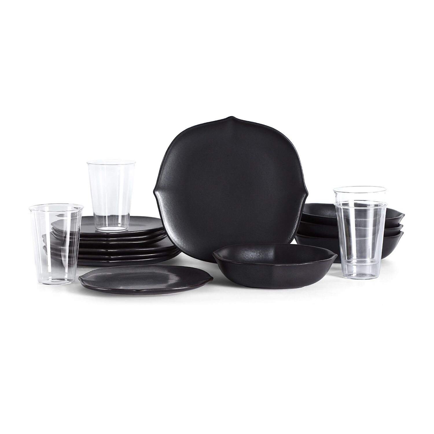 Stone + Lain Baskerville 16-pc. Stoneware Dinnerware Set