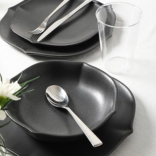 Stone + Lain Baskerville 16-pc. Stoneware Dinnerware Set