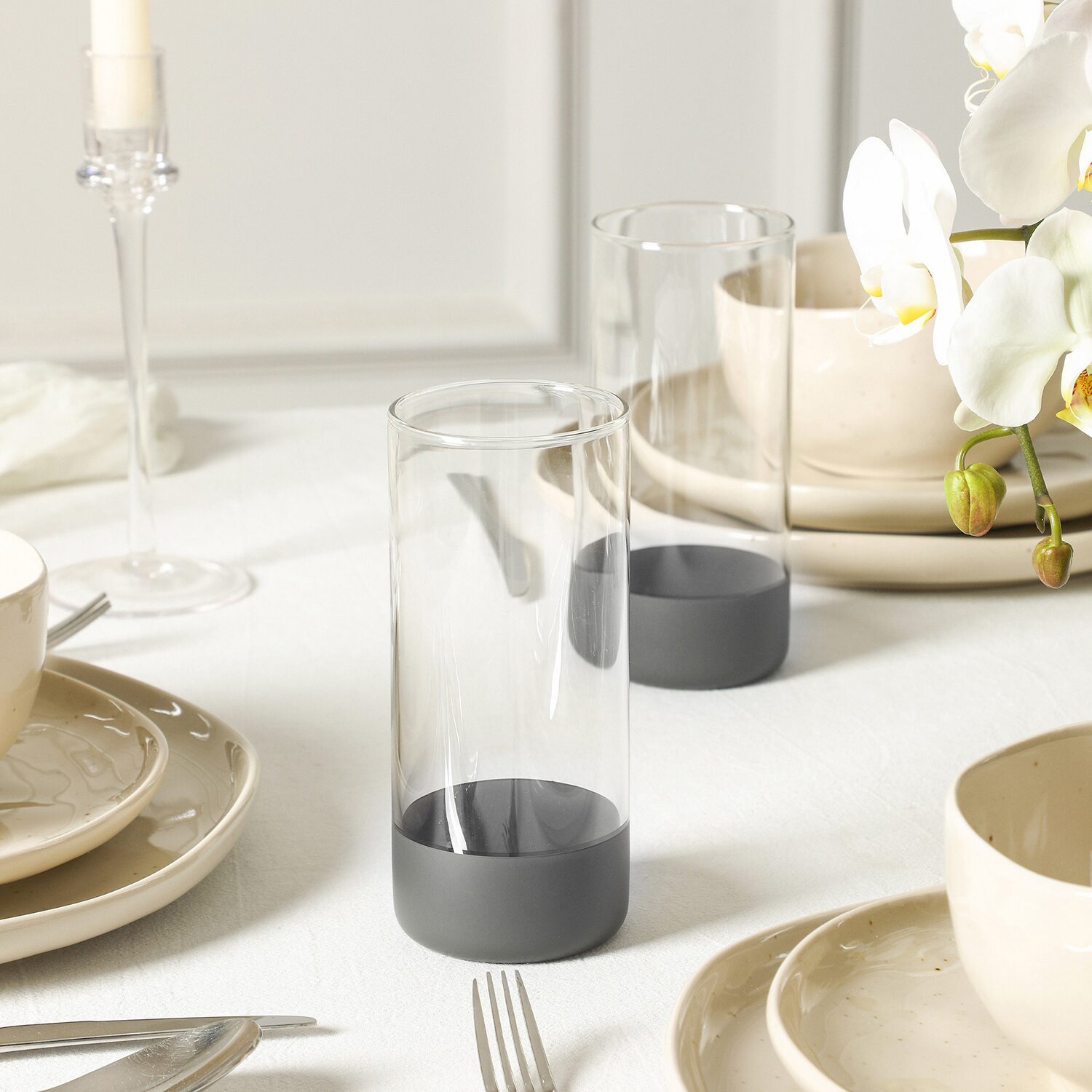 Stone + Lain Mirella 16-pc. Stoneware Dinnerware Set