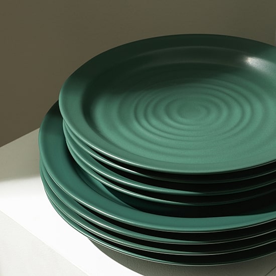 Stone + Lain Orbit 24-pc. Stoneware Dinnerware Set