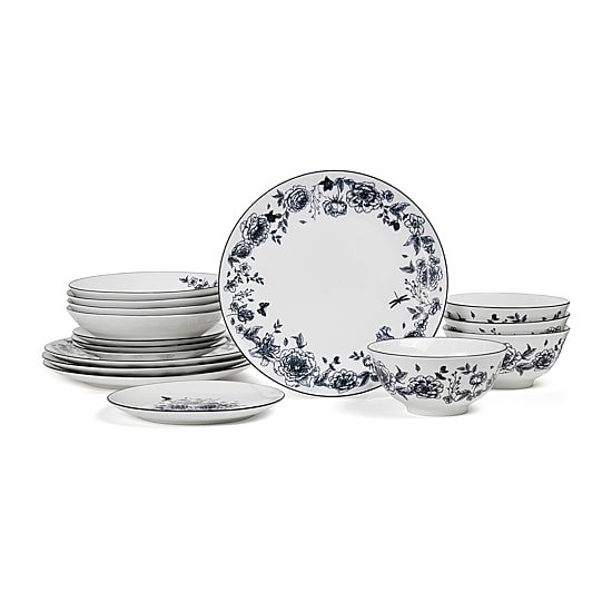 Stone + Lain Esme 16-pc. Porcelain Dinnerware Set