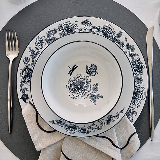 Stone + Lain Esme 16-pc. Porcelain Dinnerware Set
