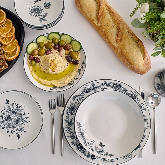 Stone + Lain Esme 16-pc. Porcelain Dinnerware Set
