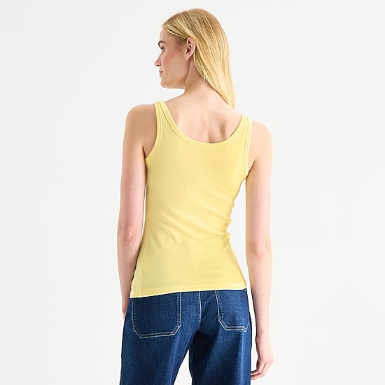 A.N.A Womens Tall U Neck Sleeveless Tank Top