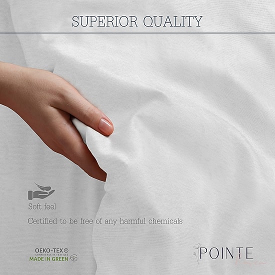 Pointehaven Cotton Brushed 180 Gsm Solid Flannel Sheet Set