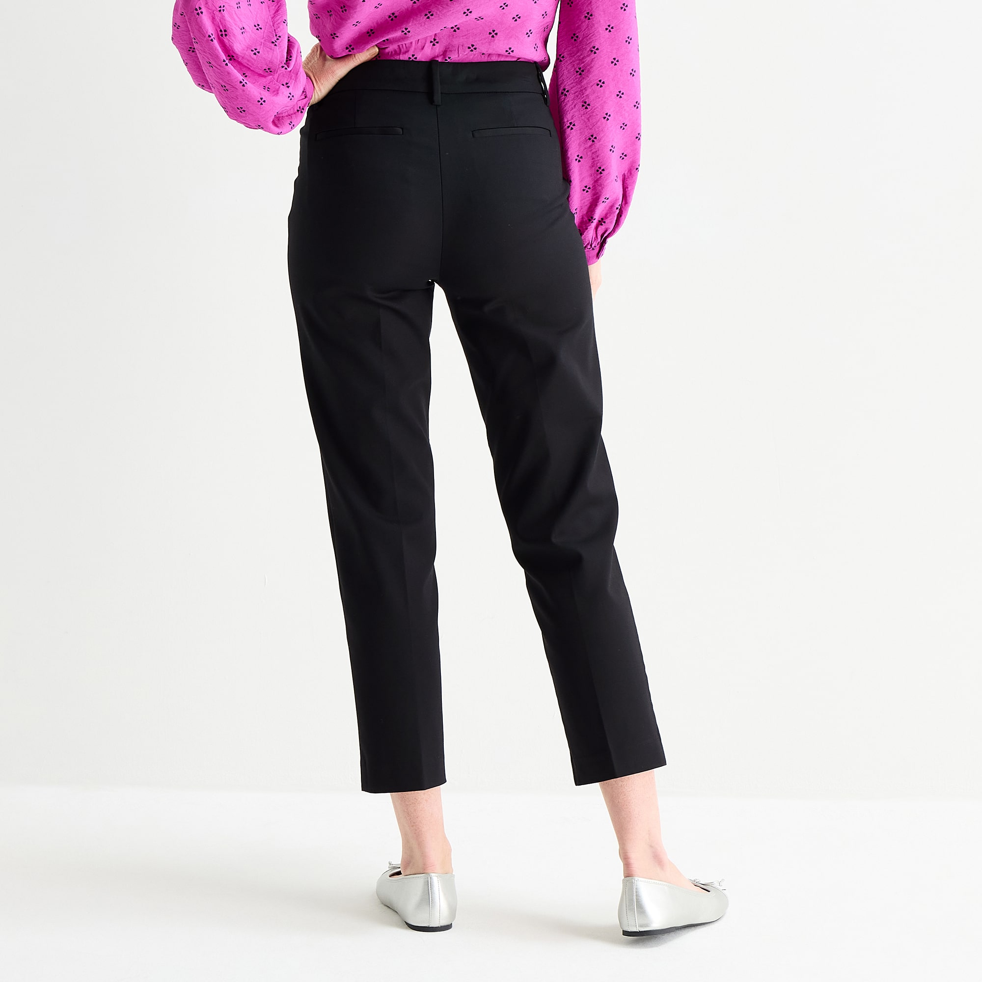 Liz Claiborne Emma Womens Straight Mid Rise Ankle Pant