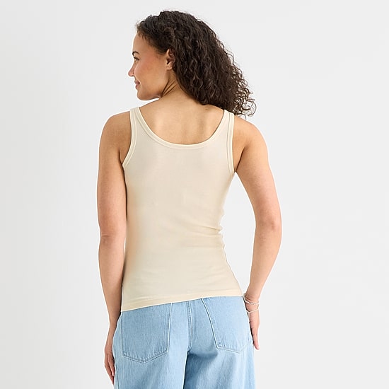 A.N.A Womens U Neck Sleeveless Tank Top