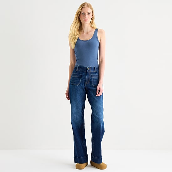 a.n.a Womens U Neck Sleeveless Tank Top
