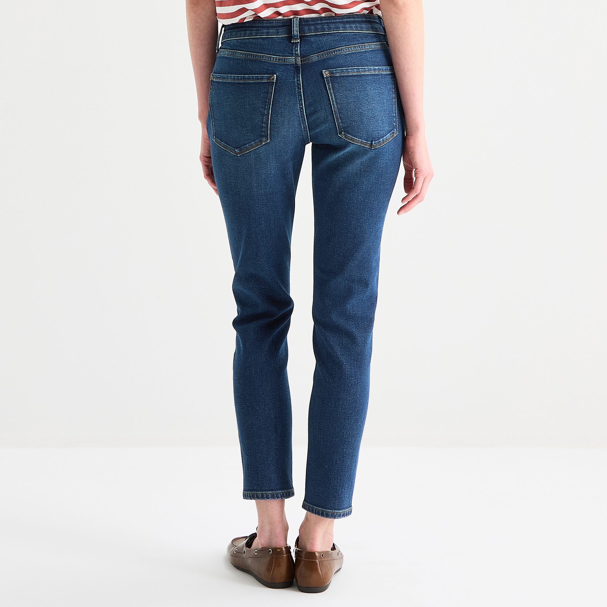 a.n.a Womens Mid Rise Skinny Fit Jean