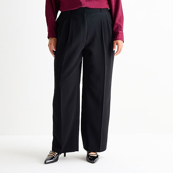 Worthington Plus Womens Everyday Pant