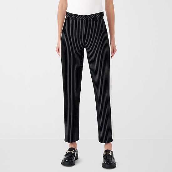 RM Rebecca Minkoff Womens Straight High Rise Ankle Pant