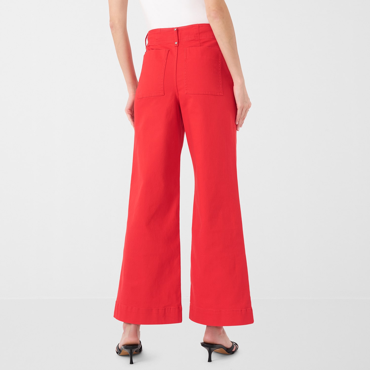RM Rebecca Minkoff Womens High Rise Wide Leg Jean