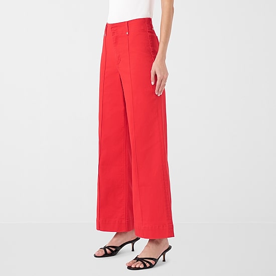 RM Rebecca Minkoff Womens High Rise Wide Leg Jean