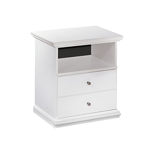 Signature Design by Ashley Bostwick Shoals 1-Drawer Night Stand, One Size, White