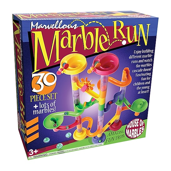 House of Marbles Marvellous Marble Run - 30 PieceSet