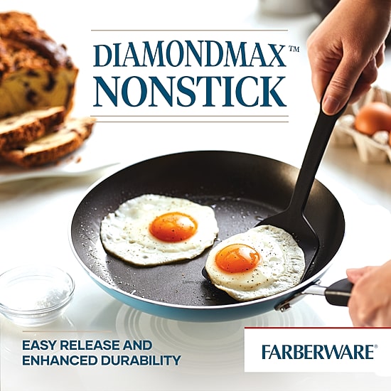 Farberware Cookstart DiamondMax Aluminum 15-pc. Cookware Set
