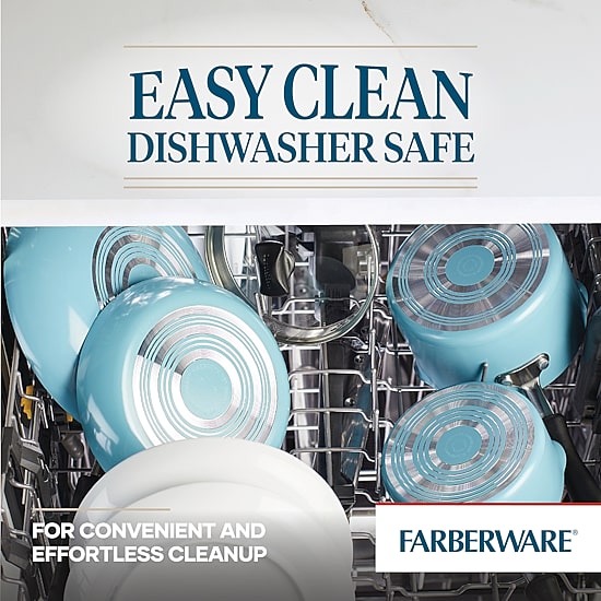 Farberware Cookstart DiamondMax Aluminum 15-pc. Cookware Set