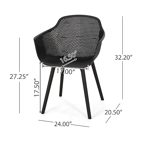 Lotus 2-pc. Dining Chair