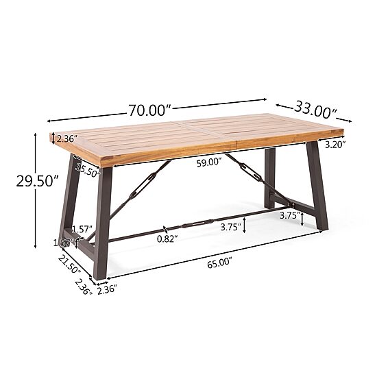 Catriona Rectangular Dining Table