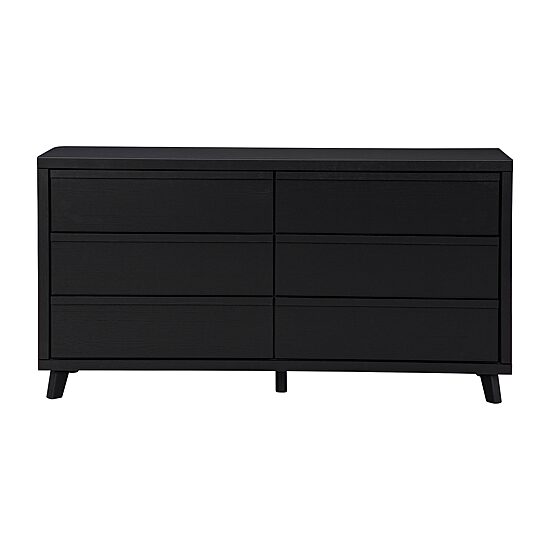 Signature Design by Ashley Danziar 6-Drawer Dresser in Black