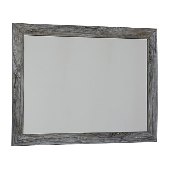 Signature Design by Ashley Baystorm 42" Bedroom Dresser Mirror in Dark Gray